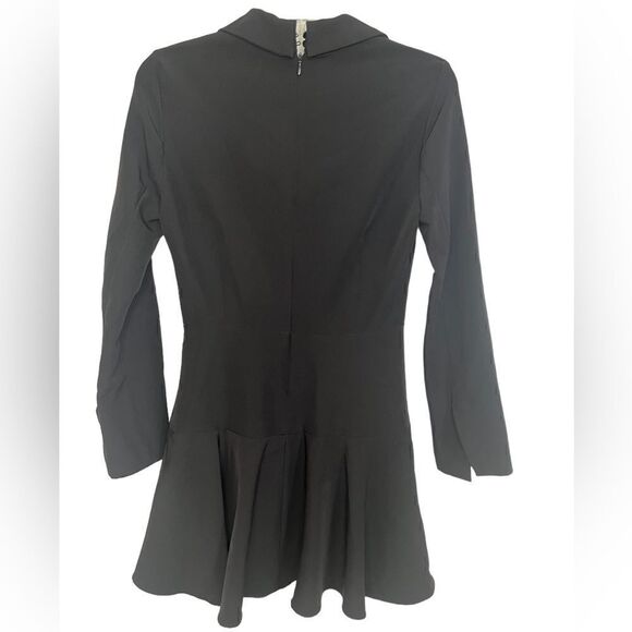 Zara Black Long Sleeve Buttoned Blazer Jumpsuit Size XS - Picture 3 of 14